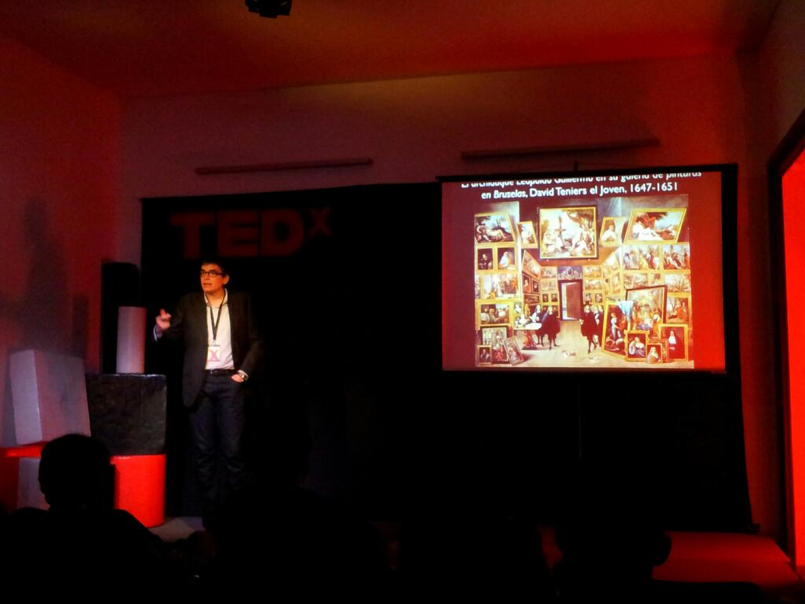 El prof. Pascual en el evento TEDx REal St. / Foto @OscarVega_Foto