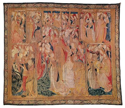 Resurrección de Lázaro, s. XV. Museo de tapices de La Seo, Zaragoza