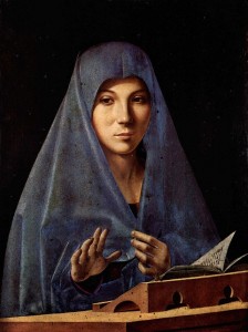 "Annunciata", A. da Messina, 1476.