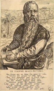 Retrato de Vermeyen por Jan Wierix, ca. 1564. Fuente: https://en.wikipedia.org/wiki/File:Jan_Wierix_004.jpg